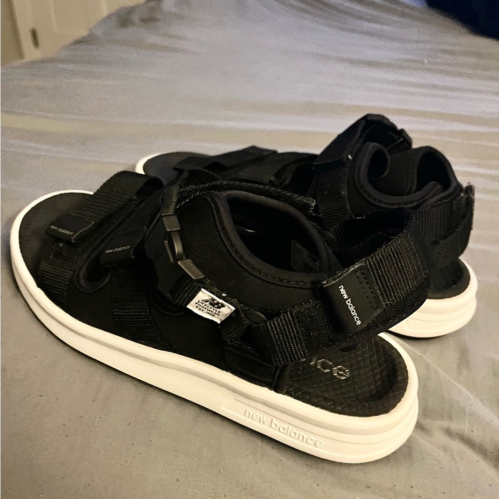 New Balance 750 sandals, `black’ size 10.5